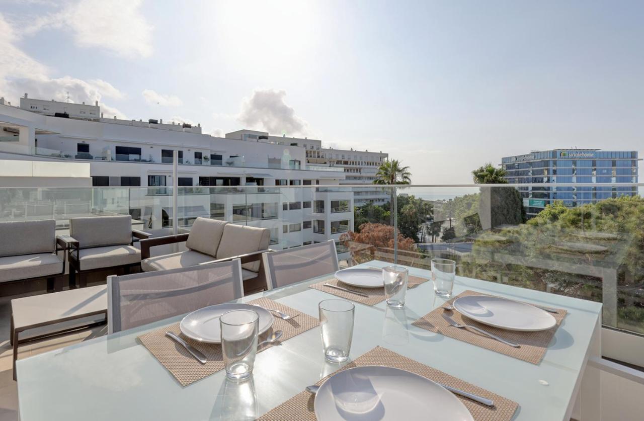 Brand New Apartment With Pool And Sea View In Marbella Buitenkant foto